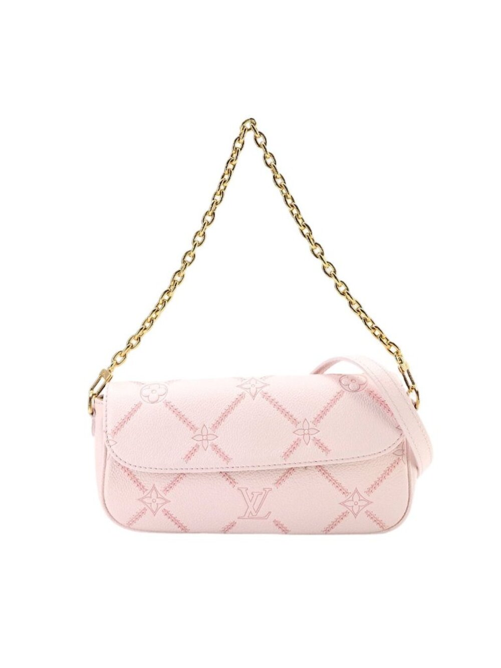 Louis Vuitton Monogram Empreinte Wallet on Chain Ivy Shoulder Bag